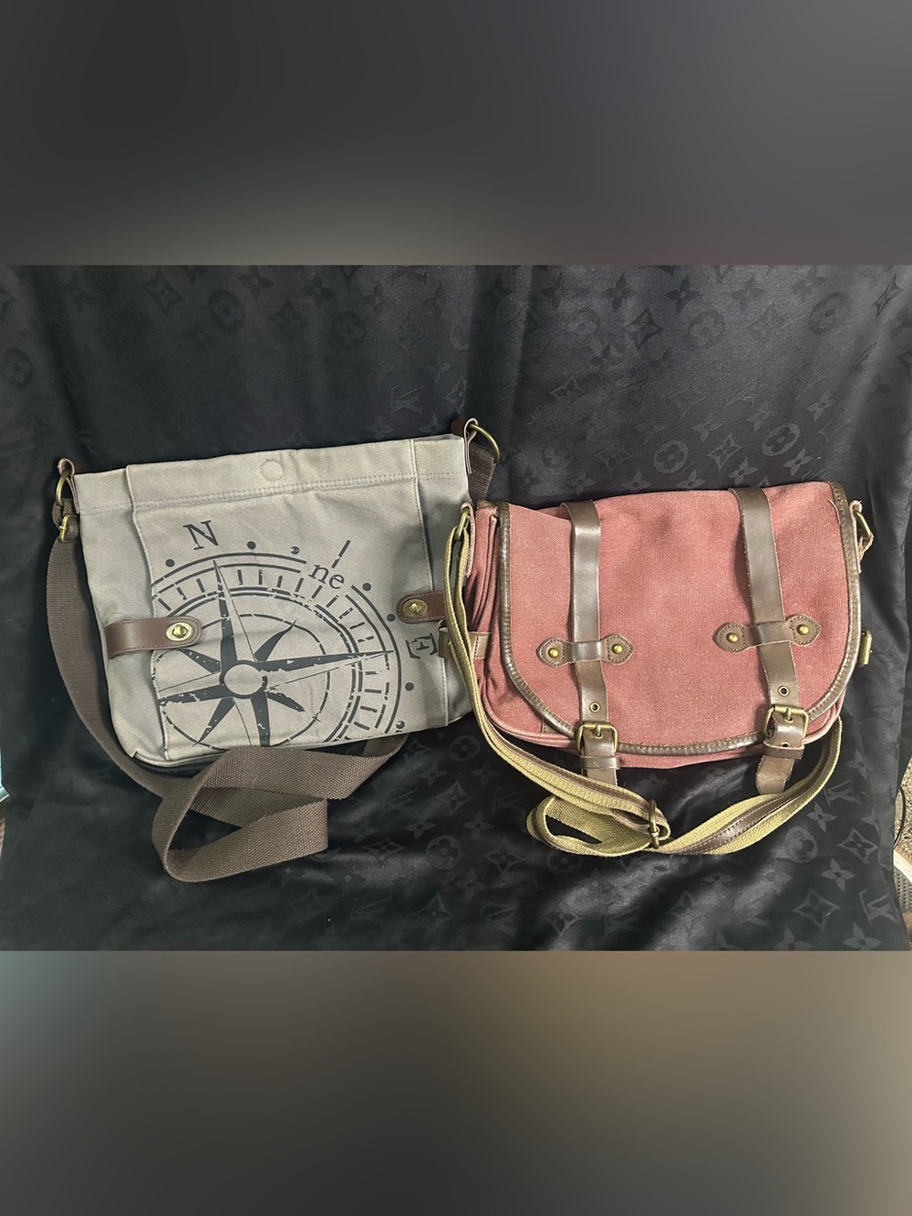 Canvas crossbody BUNDLE